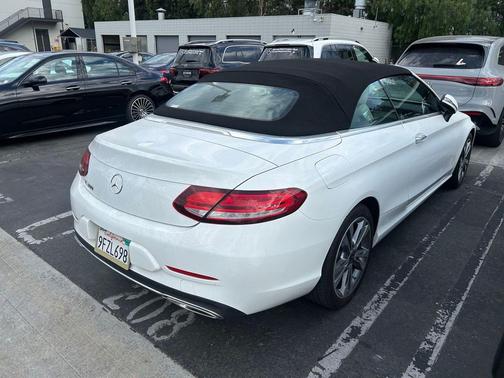 Polar White 2023 Mercedes-Benz C-Class Cabriolet