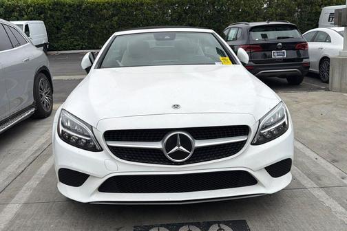 Polar White 2023 Mercedes-Benz C-Class Cabriolet
