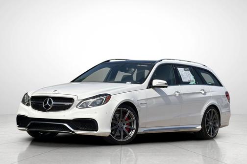 Polar White 2015 Mercedes-Benz E-Class 4MATIC