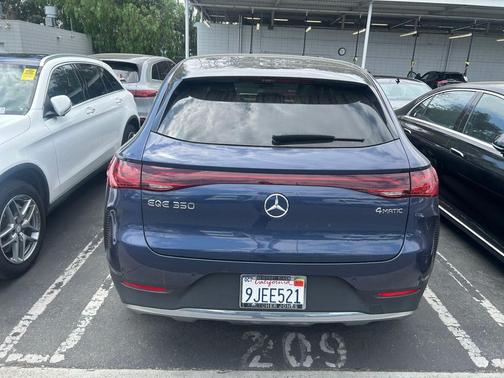Twilight Blue Metallic 2023 Mercedes-Benz EQE 350 4MATIC