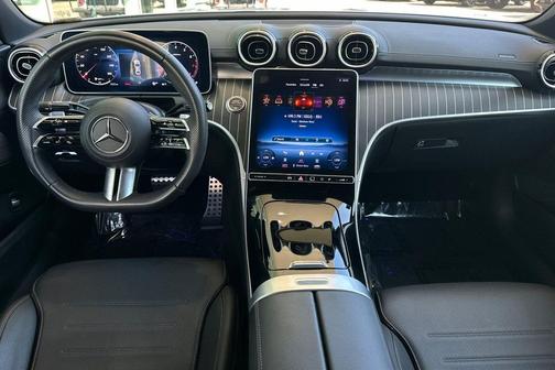 Polar White 2023 Mercedes-Benz C-Class Sedan