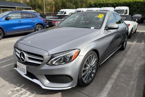 Palladium Silver Metallic 2016 Mercedes-Benz C-Class Sport