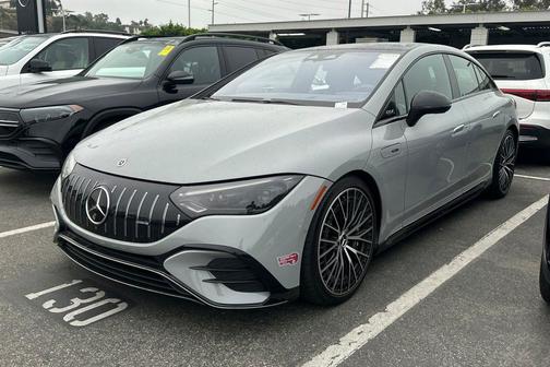 MANUFAKTUR Alpine Grey Non-Metallic 2023 Mercedes-Benz AMG EQE 4MATIC+