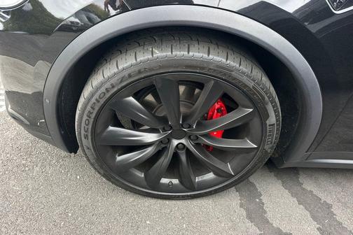 Solid Black 2020 Tesla Model X Performance Dual Motor All-Wheel Drive