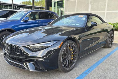 Obsidian Black Metallic 2022 Mercedes-Benz AMG SL 55 Base