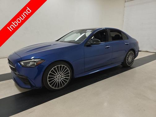 Starling Blue Metallic 2023 Mercedes-Benz C-Class Sedan