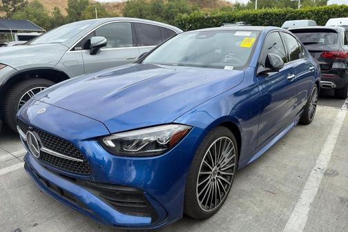 Starling Blue Metallic 2023 Mercedes-Benz C-Class Sedan