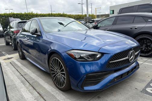 Starling Blue Metallic 2023 Mercedes-Benz C-Class Sedan