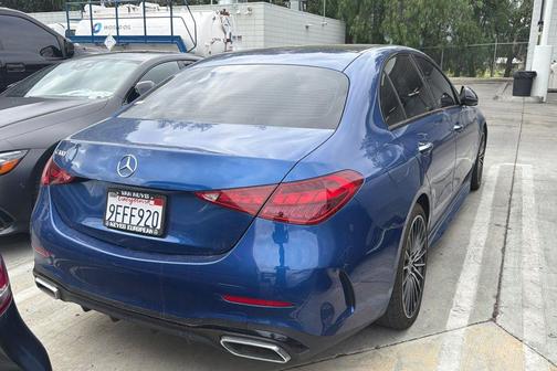 Starling Blue Metallic 2023 Mercedes-Benz C-Class Sedan