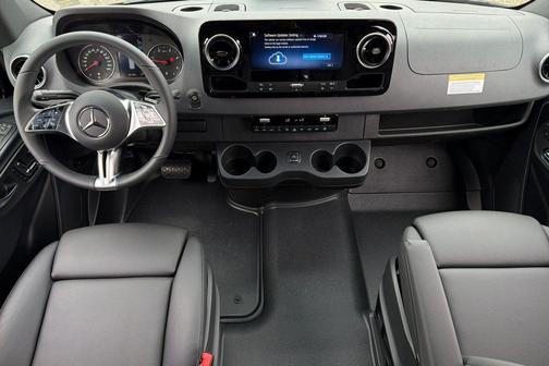 Obsidian Black Metallic 2026 Mercedes-Benz Sprinter 2500 High Roof