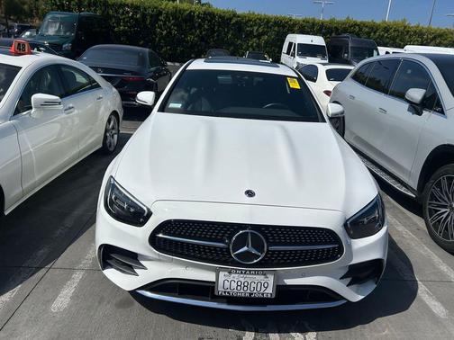 Polar White 2022 Mercedes-Benz E-Class E 350
