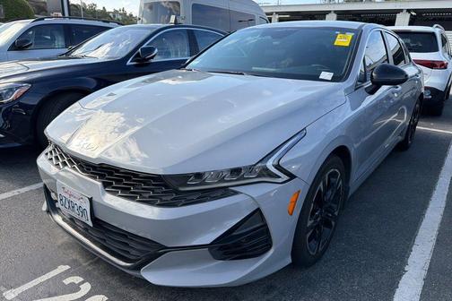 Wolf Gray 2022 Kia K5 GT-Line