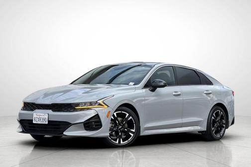 Wolf Gray 2022 Kia K5 GT-Line