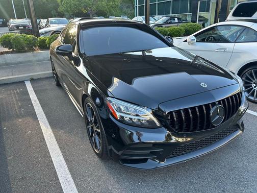 Black 2021 Mercedes-Benz C-Class Coupe