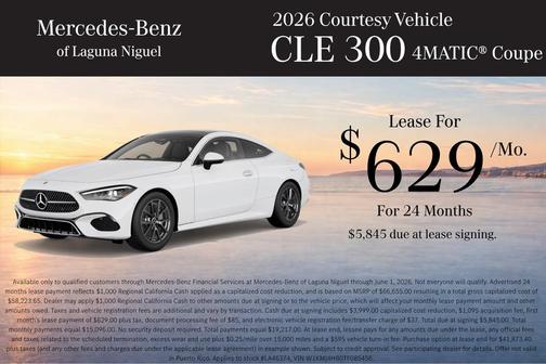 Graphite Grey Metallic 2026 Mercedes-Benz CLE 300 4MATIC Coupe