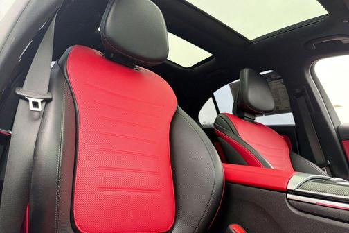 AMG Power Red/Black Leather 2023 Mercedes-Benz C-Class Sedan