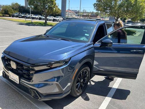 Blue 2024 Honda CR-V Hybrid Sport FWD