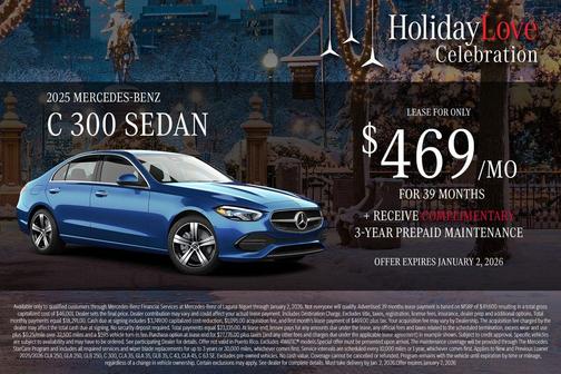 2026 Mercedes-Benz C-Class C 300