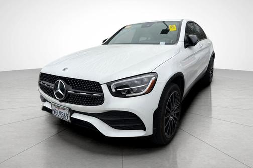 Polar White 2023 Mercedes-Benz GLC 300 4MATIC Coupe