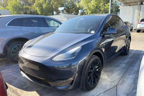 Stealth Grey 2024 Tesla Model Y Long Range Dual Motor All-Wheel Drive