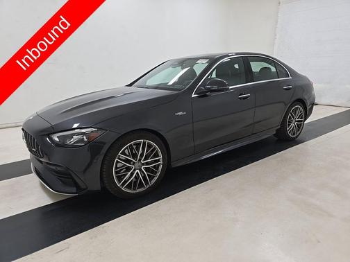 Graphite Grey Metallic 2023 Mercedes-Benz AMG C 43 4MATIC