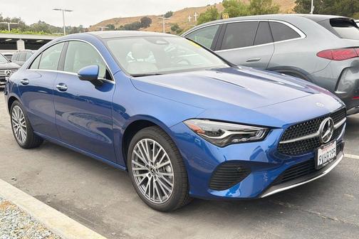 Starling Blue Metallic 2026 Mercedes-Benz CLA 250 Base