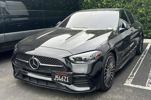 Black 2022 Mercedes-Benz C-Class Sedan