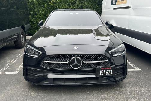Black 2022 Mercedes-Benz C-Class Sedan