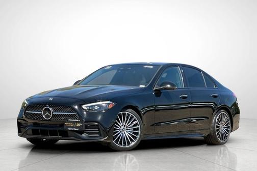 Black 2022 Mercedes-Benz C-Class Sedan