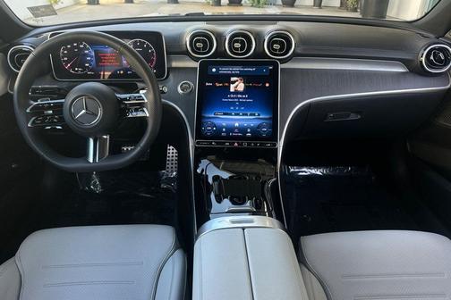 Twilight Blue Metallic 2024 Mercedes-Benz C-Class C 300 4MATIC