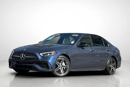 Twilight Blue Metallic 2024 Mercedes-Benz C-Class C 300 4MATIC