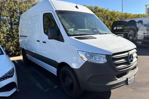 Arctic White 2025 Mercedes-Benz Sprinter 2500 Standard Roof