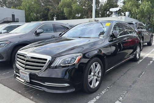 Black 2019 Mercedes-Benz S-Class S 450