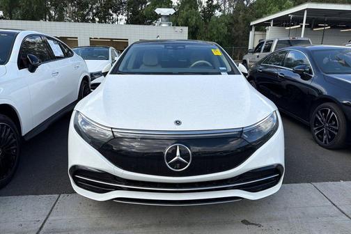 Polar White 2023 Mercedes-Benz EQS 450 4MATIC