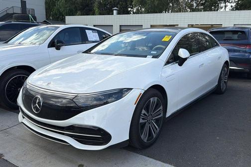 Polar White 2023 Mercedes-Benz EQS 450 4MATIC