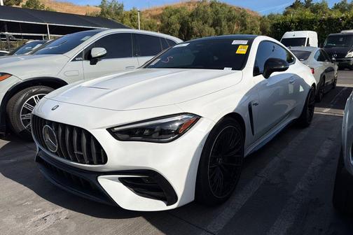 MANUFAKTUR Moonlight White Metallic 2025 Mercedes-Benz AMG CLE 53 4MATIC+