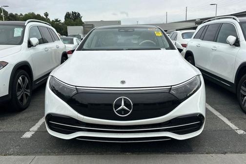 Polar White 2023 Mercedes-Benz EQS 450 4MATIC