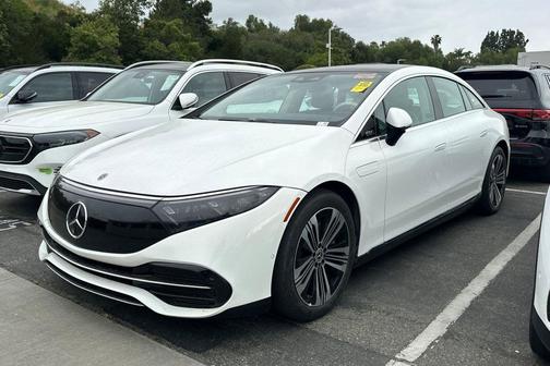 Polar White 2023 Mercedes-Benz EQS 450 4MATIC