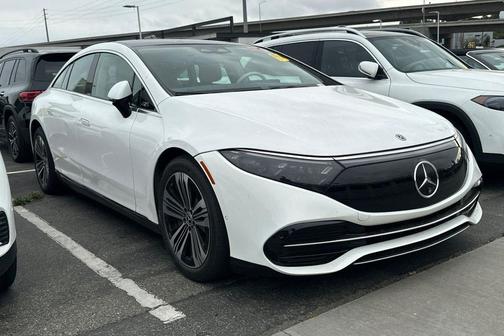 Polar White 2023 Mercedes-Benz EQS 450 4MATIC