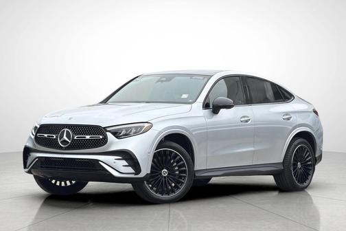 Cirrus Silver Metallic 2024 Mercedes-Benz GLC 300 4MATIC Coupe