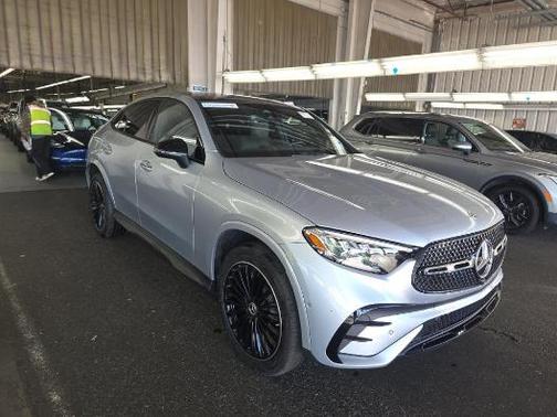 Cirrus Silver Metallic 2024 Mercedes-Benz GLC 300 4MATIC Coupe