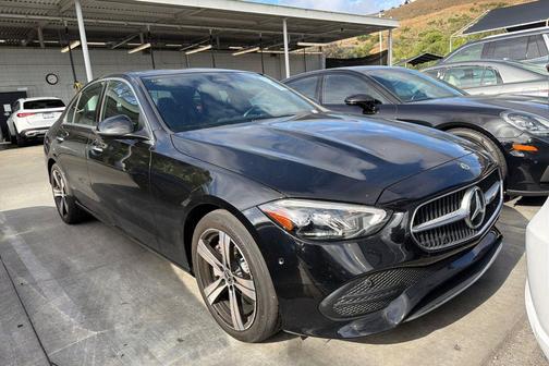 Black 2023 Mercedes-Benz C-Class Sedan