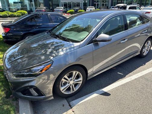 Machine Gray 2018 Hyundai SONATA Limited