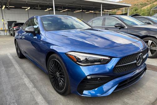 Starling Blue Metallic 2024 Mercedes-Benz CLE 300 4MATIC Coupe