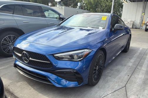 Starling Blue Metallic 2024 Mercedes-Benz CLE 300 4MATIC Coupe