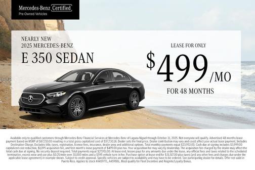 2025 Mercedes-Benz E-Class E 350