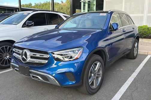 Starling Blue Metallic 2022 Mercedes-Benz GLC 300 4MATIC