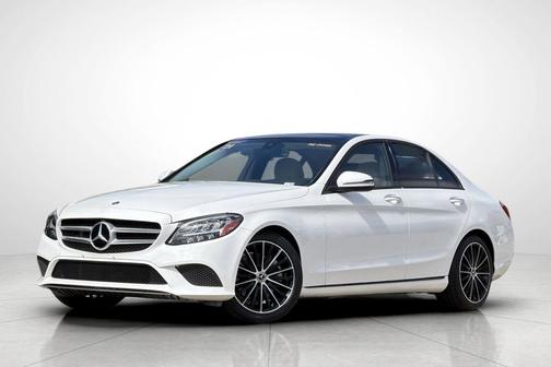 Polar White 2021 Mercedes-Benz C-Class Sedan