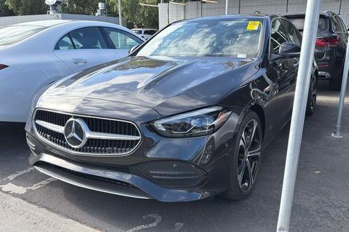 Graphite Grey Metallic 2022 Mercedes-Benz C-Class Sedan