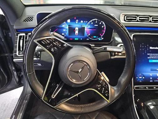 Selenite Grey Metallic 2021 Mercedes-Benz S-Class 4MATIC